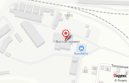 Торговая компания КИТСТРОЙТЕХ на Тополиной улице на карте