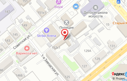 Алькасар на Советской улице на карте