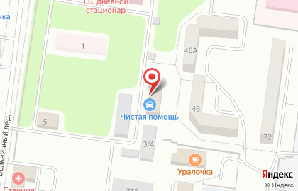 Автокомплекс Чистая помощь на карте