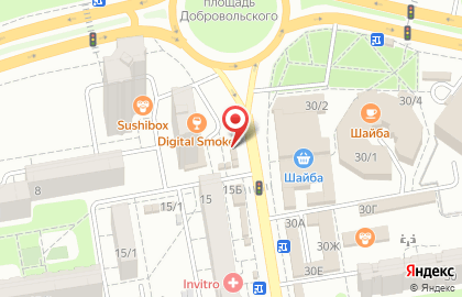 Кафе-кондитерский и киоск Золотой колос на улице Добровольского, 17 киоск на карте