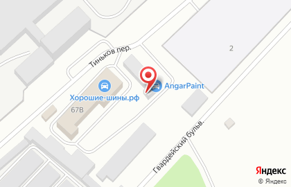 Автосервис AngarPaint на карте