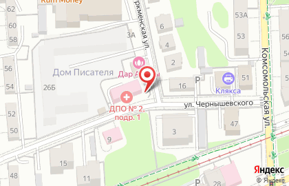 Архангел, ООО на улице Чернышевского на карте