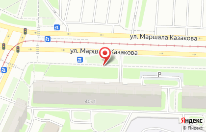 Столичный Торговый Банк на улице Маршала Казакова на карте