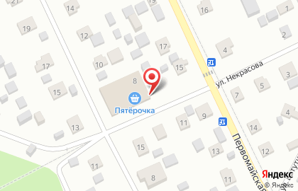 Супермаркет Пятёрочка в Москве на карте
