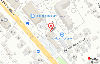 Парикмахерская в Пензе на карте