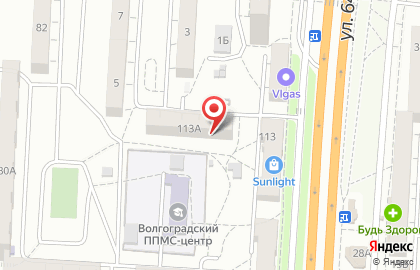 Зеленый свет в Кировском районе на карте