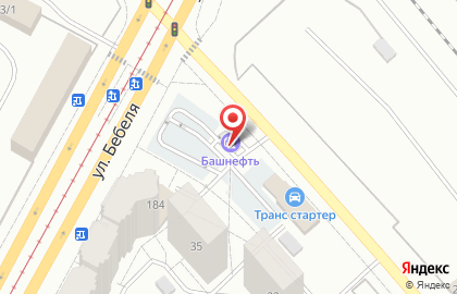 Башнефть на Автомагистральной улице, 35а на карте
