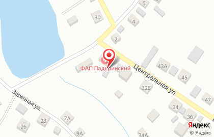 Фельдшерско-акушерский пункт, Областная больница №19 на улице Центральная 32 на карте