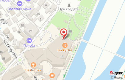 Киберспортивный клуб COLIZEUM на улице Бестужева на карте