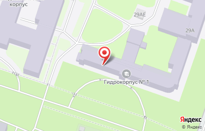 Высшая школа техносферной безопасности СПбПУ на Политехнической улице, 29 к 11 на карте