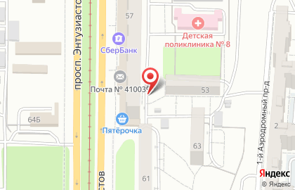 Рекламная студия Дуэт на карте