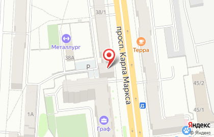Банкомат СКБ-банк на улице Карла Маркса на карте
