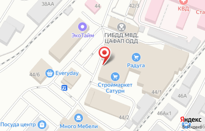 Компания по оптово-розничной продаже стройматериалов Сатурн в Калининском районе на карте