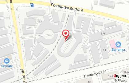 Шиномонтажная мастерская на Почаевской улице на карте