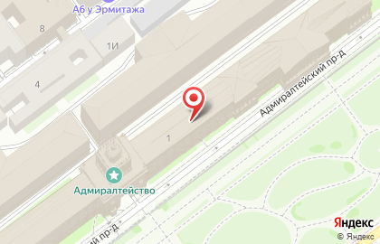 Location hostel в Адмиралтейском проезде на карте