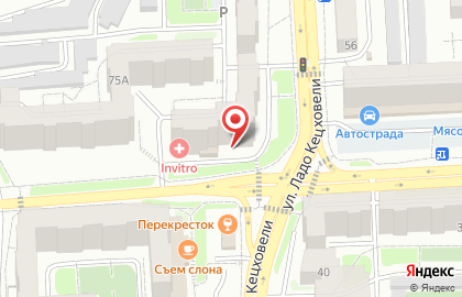 Банкомат Экспобанк, филиал в г. Красноярске на Новосибирской улице на карте