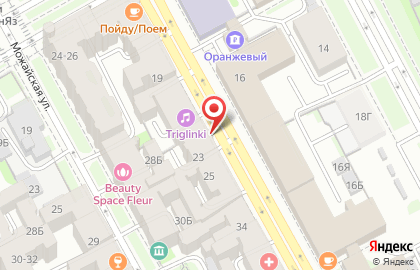 Super Hostel на Рузовской улице на карте