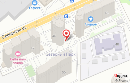 Салон красоты Круантэ на Северном шоссе на карте