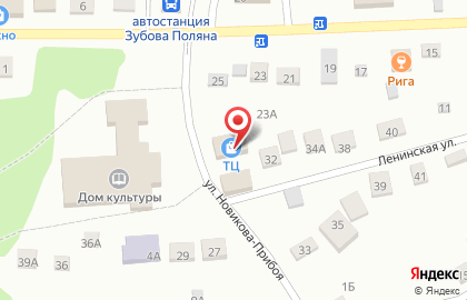 Магазин Всё для дома на Ленинской улице на карте