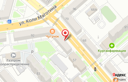 Агентство недвижимости Монолит 45 на карте
