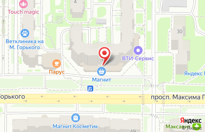 Магазин Из Атлашево на проспекте Максима Горького на карте
