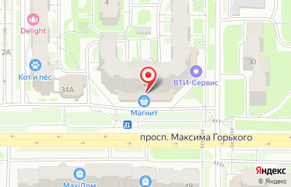 Магазин детских товаров Дельфиненок на карте