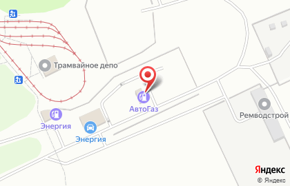 СТО АвтоГаз в Индустриальном районе на карте