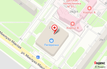 Автошкола ЕВРОДРАЙВ на метро Беляево на карте