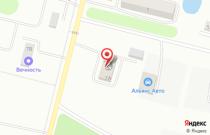 Автосервис Альянс на улице Марии Ульяновой на карте