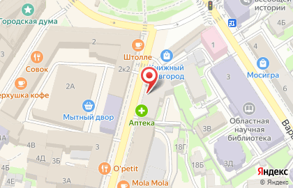 Магазин бытовой химии и косметики РубльБум на Алексеевской улице на карте