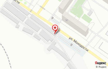 Автостоянка в Новосибирске на карте