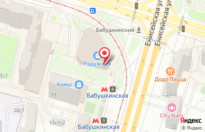 Банкомат Газпромбанк на Енисейской улице на карте