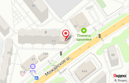 Вывоз мусора в Одинцово на карте