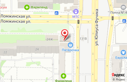 ООО Финанс Групп на Ломжинской улице на карте
