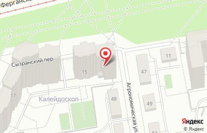 Медицинский центр Здоровое детство в Сызранском переулке на карте