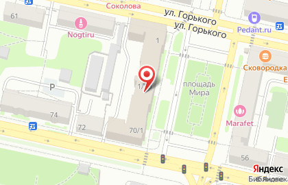 Управление уголовного розыска по Тверской области на карте
