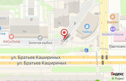 Магазин по продаже мяса на улице Чайковского на карте