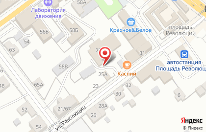 Шиномонтажная мастерская на улице Революции на карте