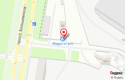 Производственно-торговая компания МКТ рус на проспекте Большевиков на карте