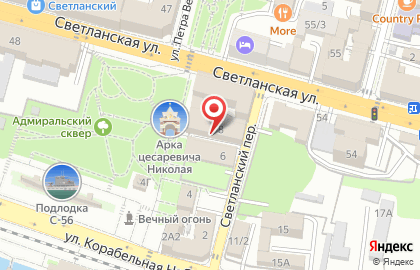 Венец в Ленинском районе на карте