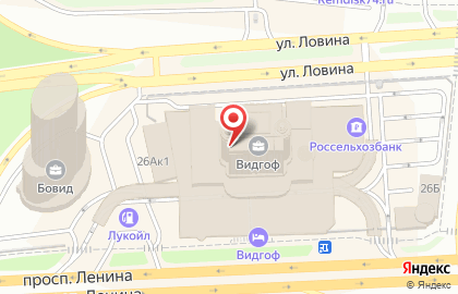 Ресторан Купол на проспекте Ленина на карте