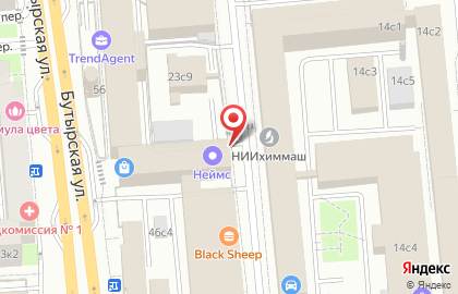 Кофейня Кофевар в Бутырском районе на карте