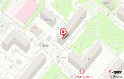 Магазин канцтоваров Золотое перо на карте