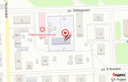 Детский сад №14 в Красноярске на карте
