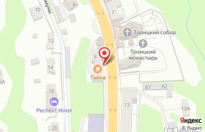 Банкомат Банк РОСТ, филиал в г. Смоленске на карте