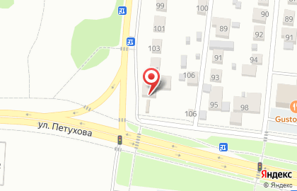 Автомойка на улице 18-й Бронный на карте