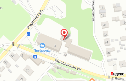 Магазин товаров смешанного типа Зебра на карте