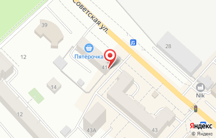 Агентство Sotnikoff на Советской улице на карте