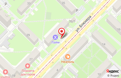 Салон-парикмахерская Лайм на площади Карла Маркса на карте