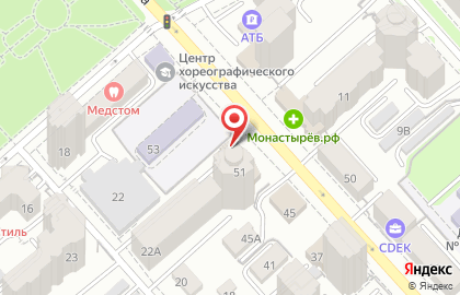 Визовый центр в Хабаровске на карте